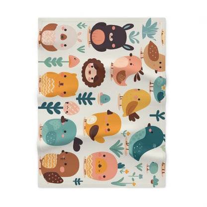 Baby Birds by Brandon Mclain, Soft Fleece Baby Blanket (c)BrandonMclain2024