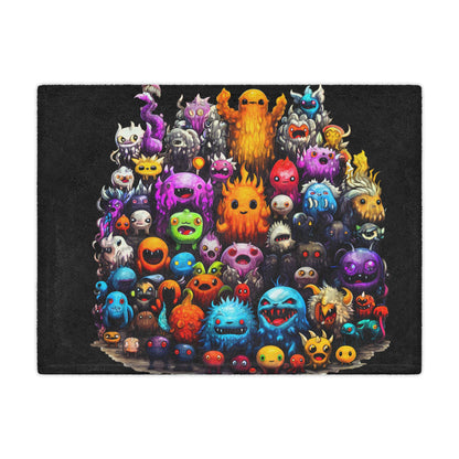 Video Game friends Graffiti Style by Brandon Mclain, Blanket Ultra-Soft Microfiber Fleece in 3 Sizes (c)BrandonMclain2024