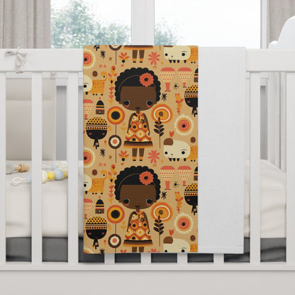 Unique and Inclusive Baby Product - Embrace Global Parenting Cultures with Our One-of-a-Kind Designs Soft Fleece Baby Blanket